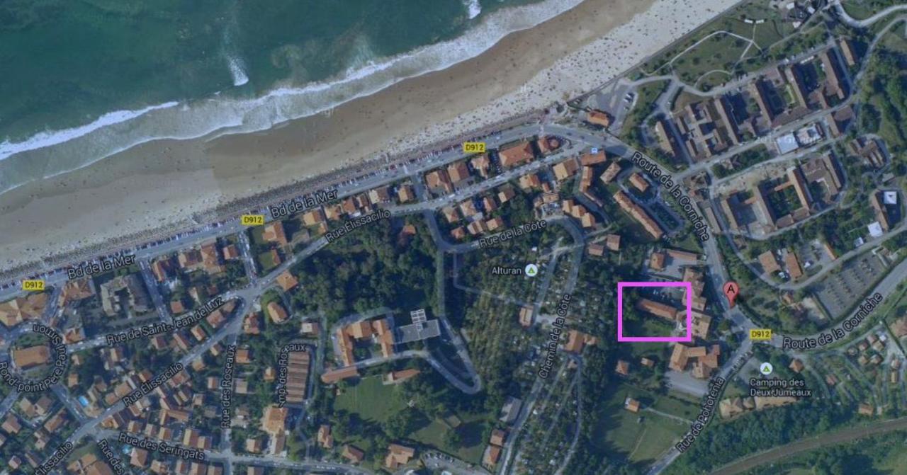 Appartement Lumineux, Avec Balcon, A 200M De La Plage Hendaya Exterior foto